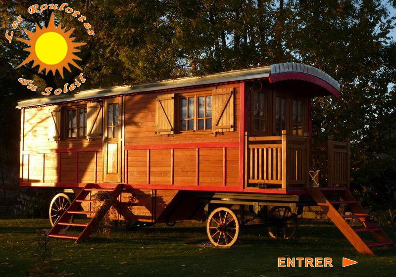 Roulotte en bois